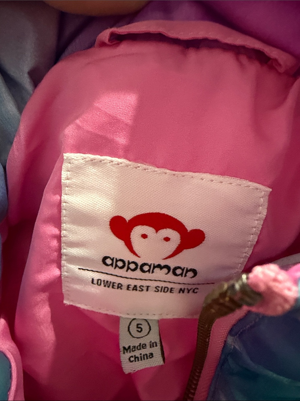 Appaman Pink Kids Jacket - Pink Lining size 5 @@@ - Picture 2 of 4